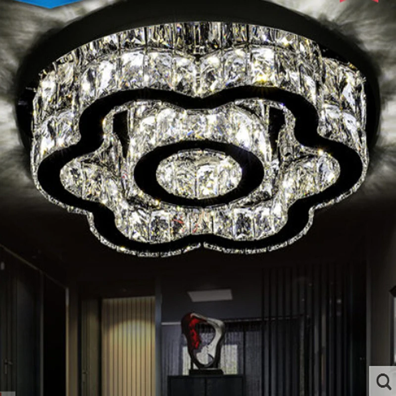 Новый красивый кристалл потолка света LED потолочные светильники современное