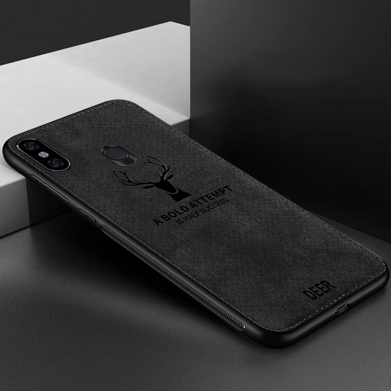 Роскошный чехол для телефона с 3D рисунком оленя для Xiaomi Mi9T Pro Redmi K20 Pro 7A Note 7 6 5 Pro 5 Plus, матовая ткань, ТПУ