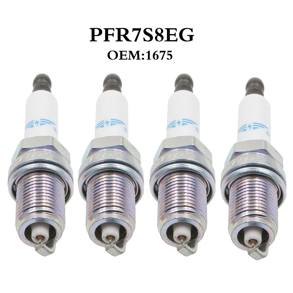 Иридиевая Свеча зажигания DS20x PFR7S8EG 1675 Подходит для AUDI A3 A4 A5 Q3 Q5 VW PASSET CC Tiguan SKODA Octavia