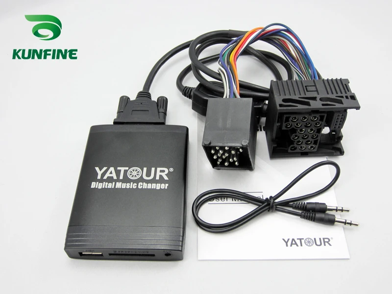 Автомобильный цифровой музыкальный Переходник USB SD Aux MP3 интерфейс Автомобильное