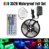 led strip lights16 4ft 300leds 5m waterproof adhesive light strips rgb color changing smd 3528 ribbon kit with 44key flexible