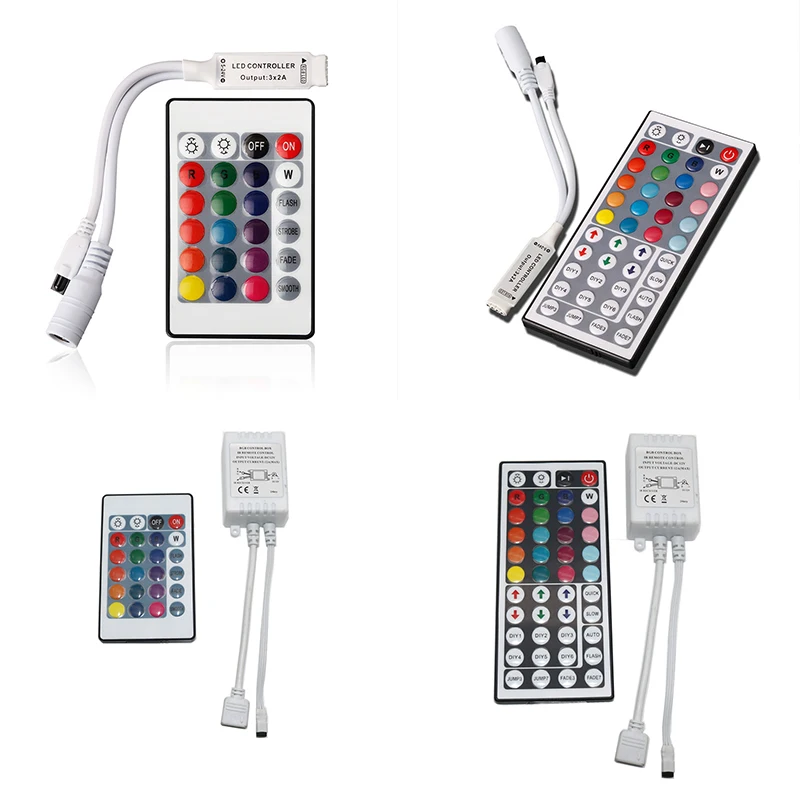 DC12V ИК 24Key 44Key RGB полосы контроллер пульт дистанционного управления инфракрасный
