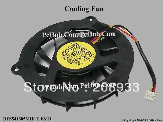 Для FORCECON DFS541305MH0T F81D вентилятор для ноутбука + охлаждения|cooling fan|forcecon fanfan cooling |