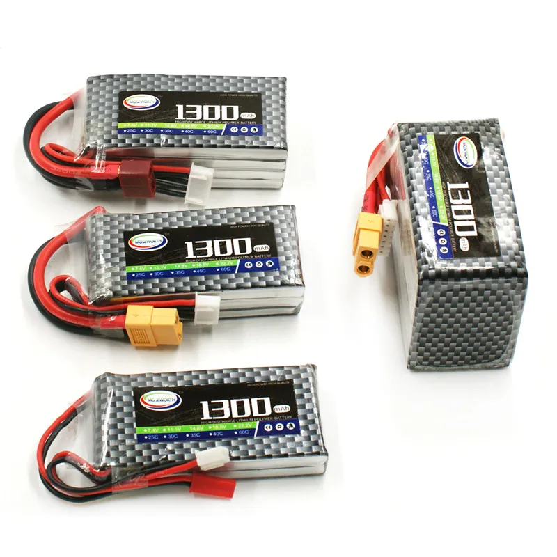 5S RCLiPo Battery 18.5V 1300mAh 25C For RC Airplane Helicopter Car Boat Quadcopter Li-Polymer Free Shipping | Игрушки и хобби
