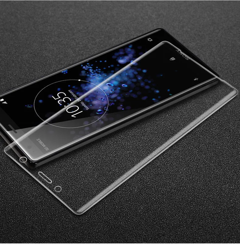 IMAK СПС sony Xperia XZ2 компактное защитное закаленное Стекло для sony XZ2 компактный Стекло 3D с загнутыми краями на весь экран Экран протектор