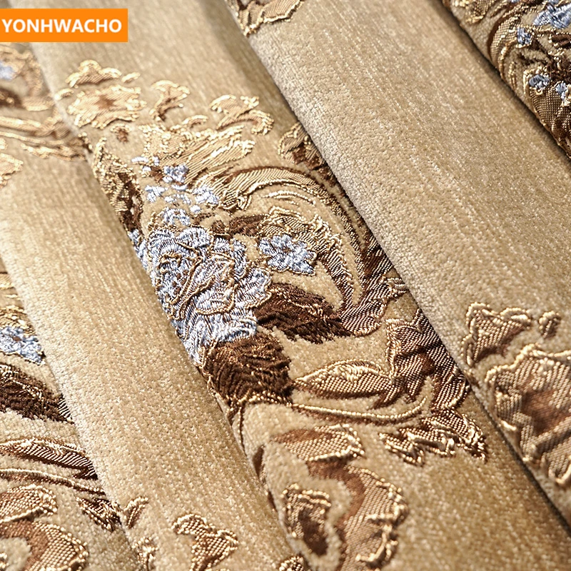 На заказ шторы высокое качество Европейский спальня на вилле синель жаккард