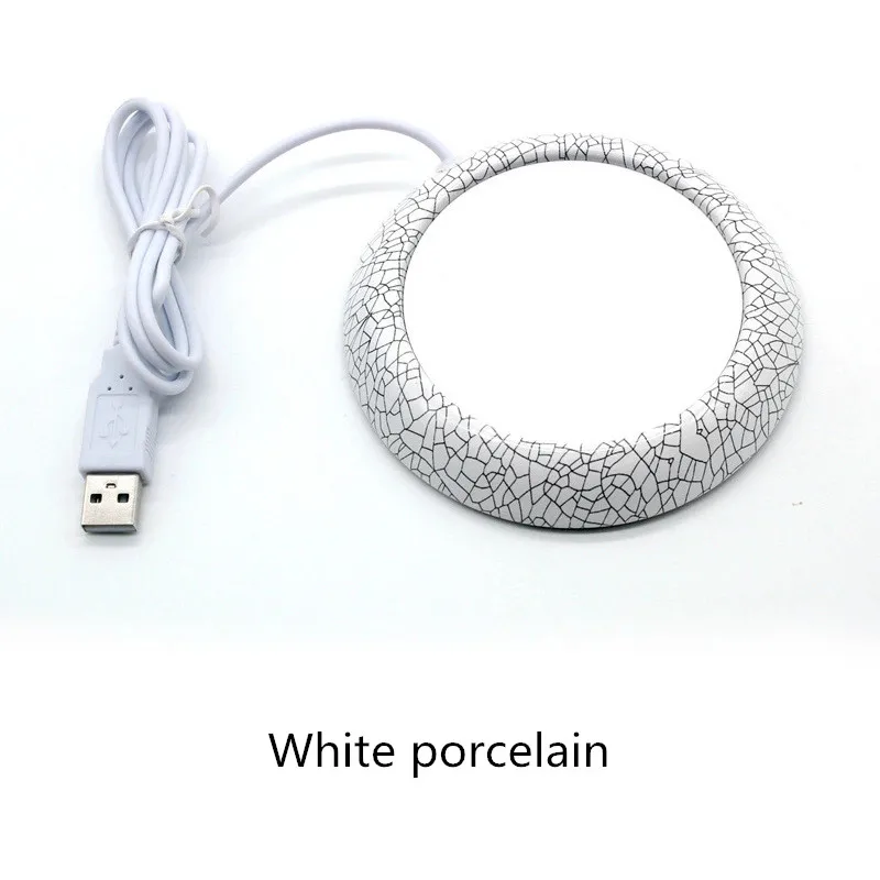 style 1 Автомобильные аксессуары электрический подогреватель чашек USB грелка авто электрическая грелка с подогревом коврик инструмент молочная кружка подставки для офиса нагревательный коврик - Название цвета: style 1