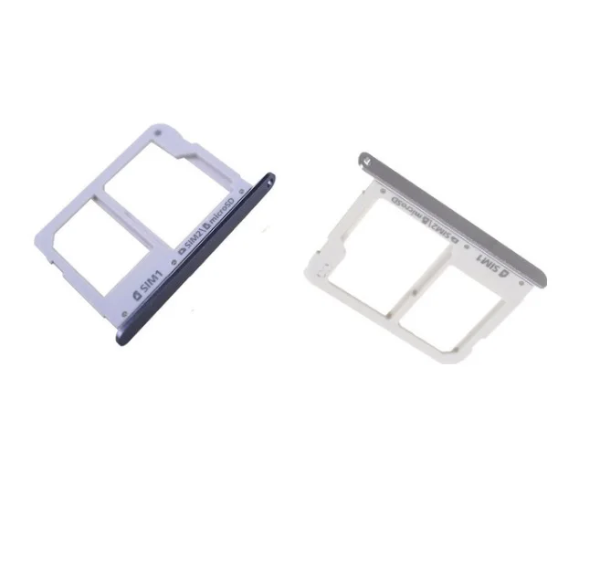 10 шт./Лот Новый держатель для SIM-карты Samsung Galaxy A3 A5 A7 A310 A510 A710 2016 2 SIM Micro SD слот карты |