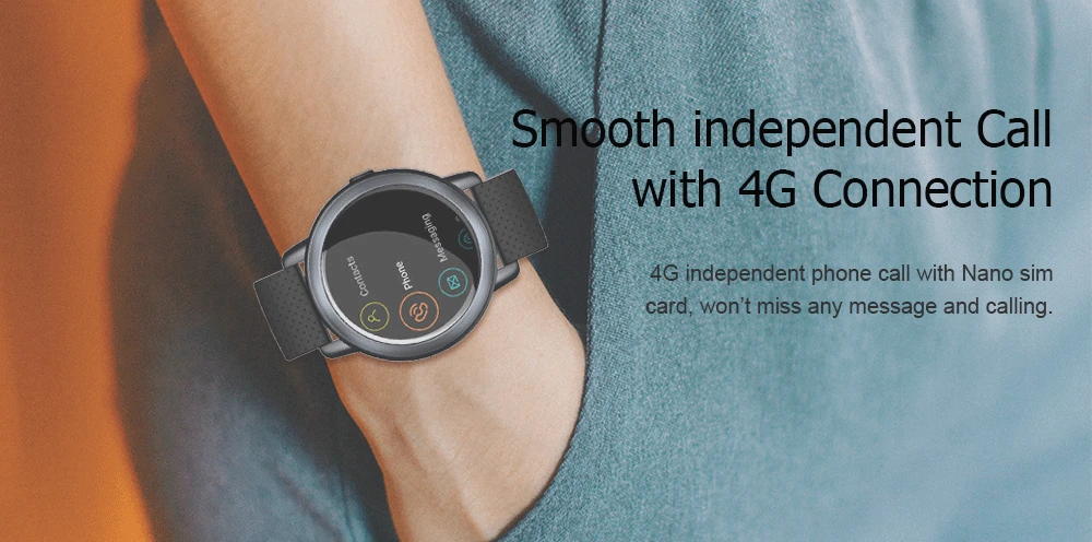 Smartwatch 4G 580 мАч 2+ 16 ГБ водонепроницаемые умные часы Спортивные gps часы телефон для мужчин и женщин умные часы для huawei Xiaomi IOS Android Z29