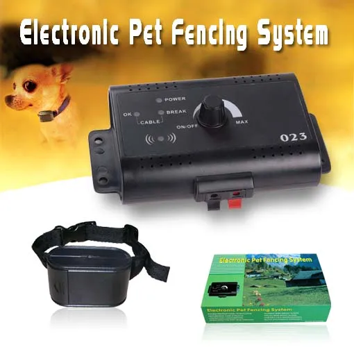 

Electronic Smart Dog In-ground Pet Fencing System 023 dog training fence collar