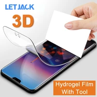 3d full protective soft hydrogel film for huawei p20 p30pro p10 lite p9 plus nova 3 2i 2s 2 plus screen protector cover no glass