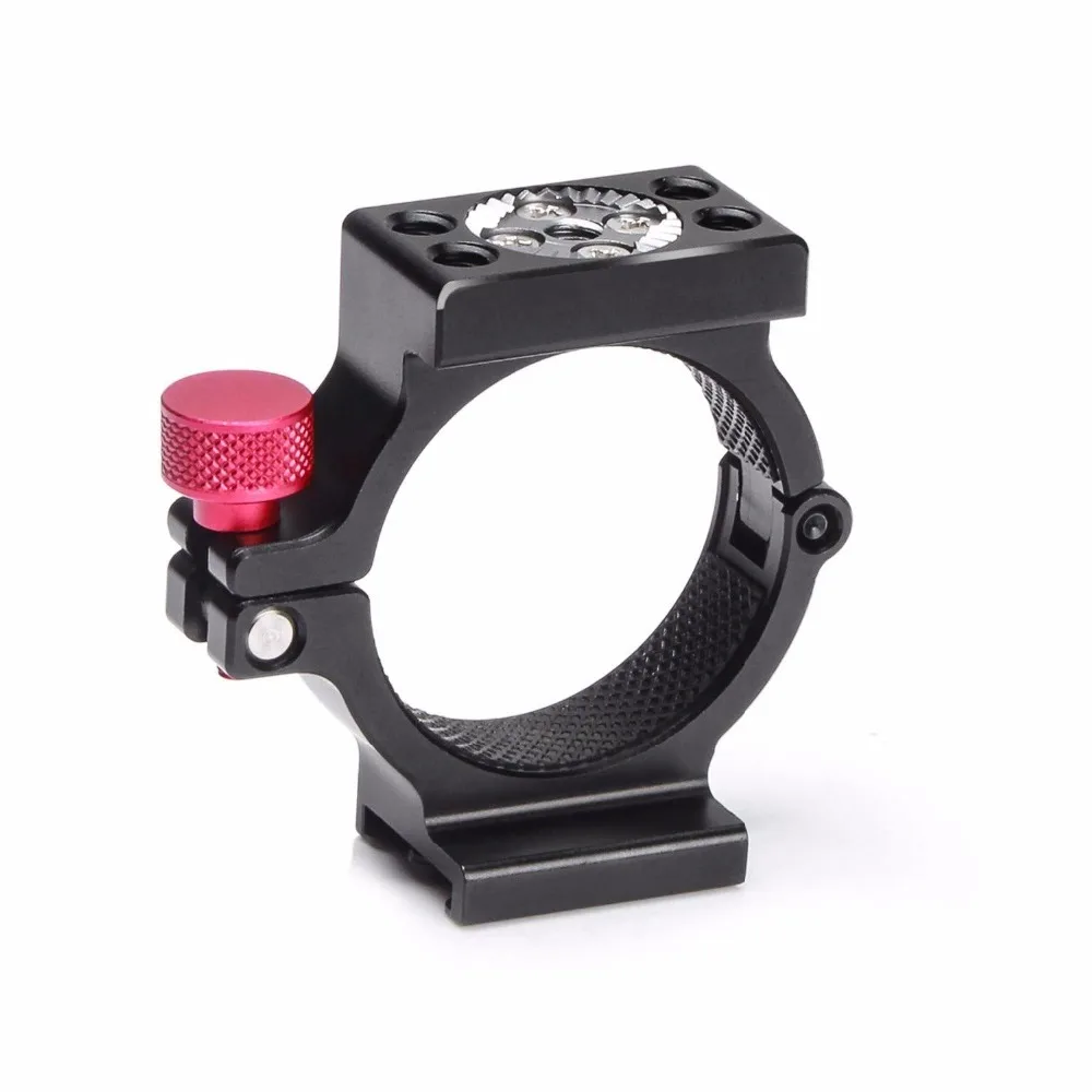 EACHSHOT 4 кольцо V2 Холодный башмак адаптер для Zhiyun Smooth применительно к микрофон Rode