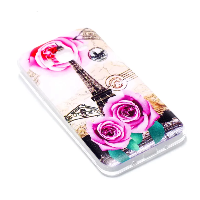 Чехол HEMASOLY для Samsung J3 2016 2017 чехол J310 J320 J330 силиконовый мягкий TPU цветочный защитный