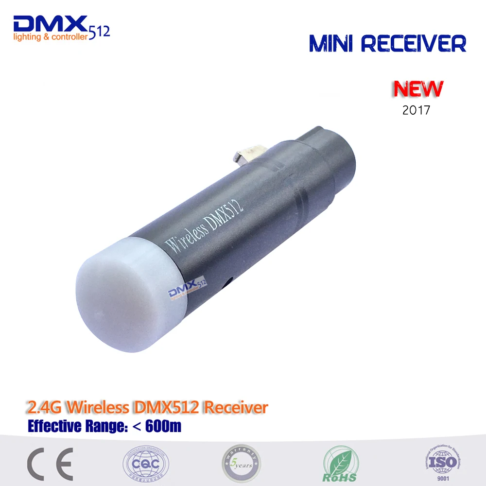 Беспроводной DMX 192 канальный консоль Совместимость беспроводной DMX512 мини приемник контроллер для дискотеки сценический светильник