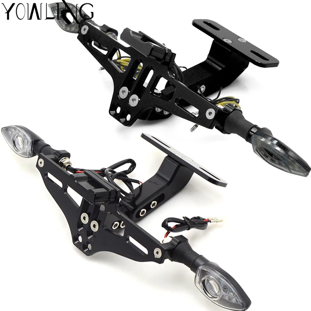 Для Honda CB400 CB250 CB600 CBR900 CBR400RR NC23 CBR900RR CBR600 f2 f3 Hornet RVF400 подсветка номерного знака
