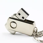 Модный металлический флеш-накопитель USB 4 ГБ 16 ГБ 8 ГБ 32 ГБ 64 ГБ флеш-накопитель серебряный пистолет u-диск USB 2,0 флэш-карта памяти для бизнеса