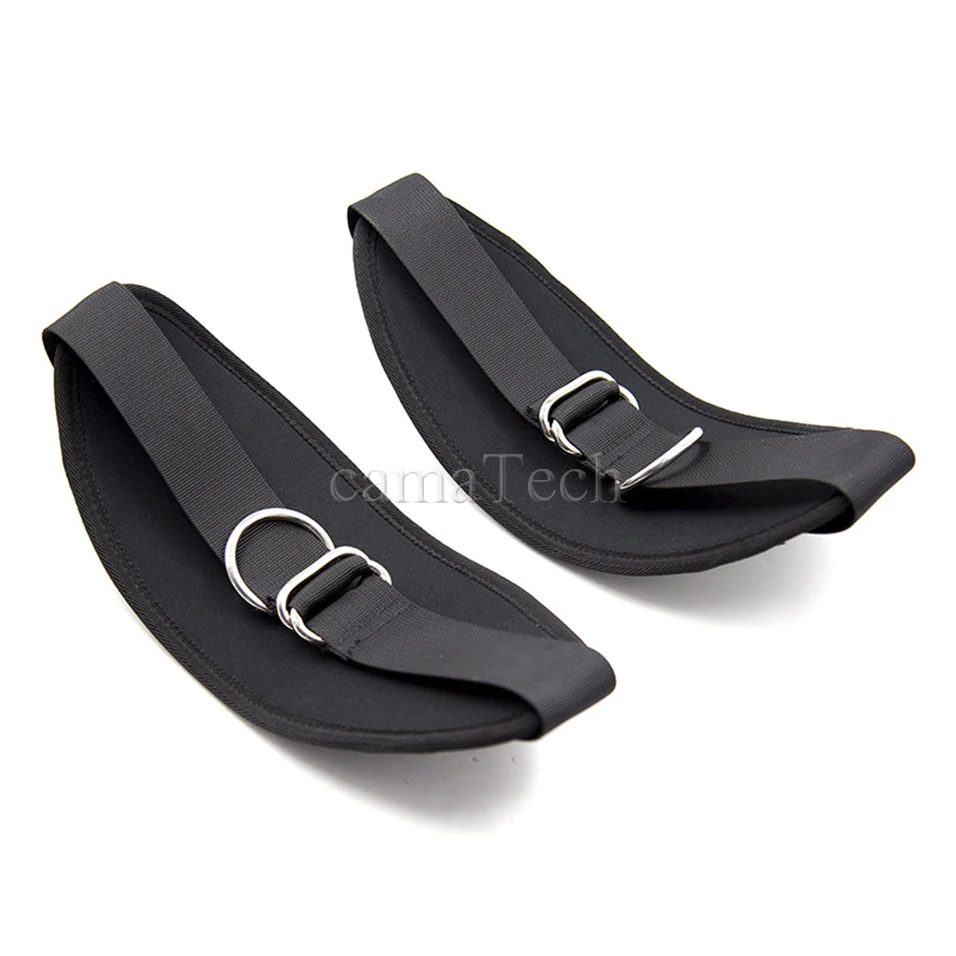 Нейлоновые открытые наручные манжеты camaTech с фиксацией на бедре ремни