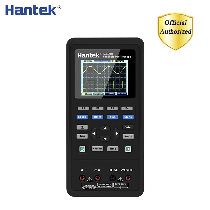 Цифровой мультиметр Hantek + генератор сигналов Портативный Осциллограф