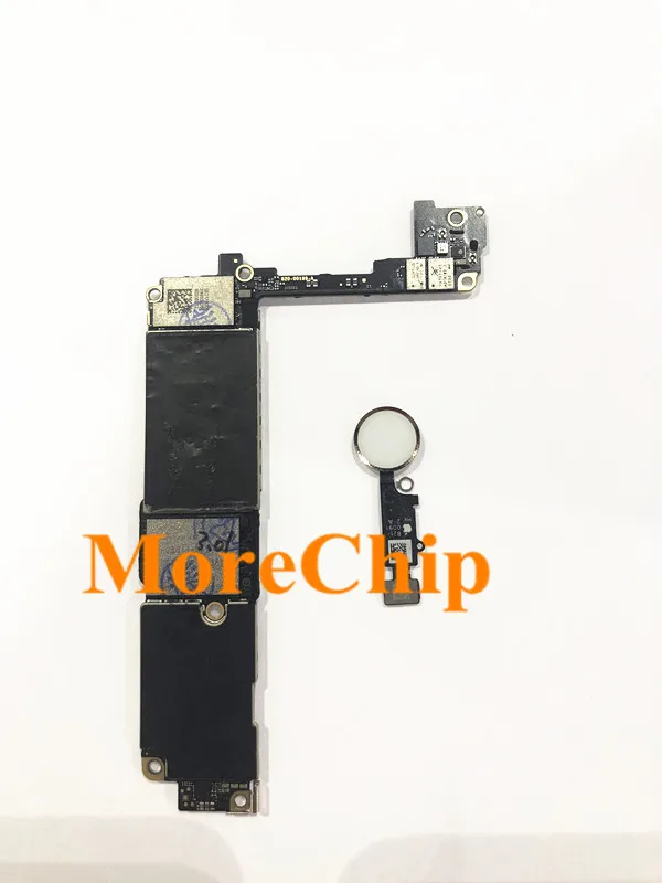 Для iPhone 7 7G OK плата разблокированная материнская с отпечатком пальца Touch ID