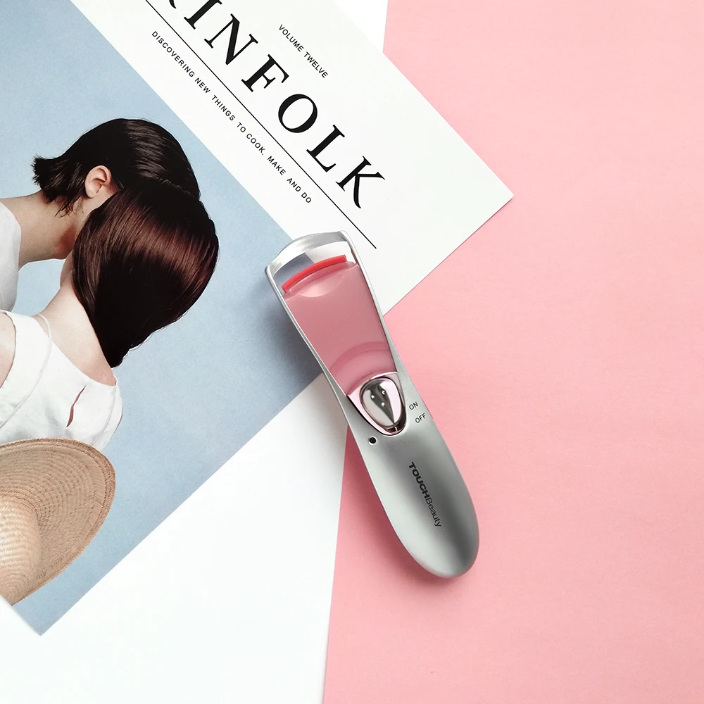 TOUCHBeauty Щипцы для завивки ресниц с двойной силиконовой накладкой, удлинение ресниц(обновленная версия) TB