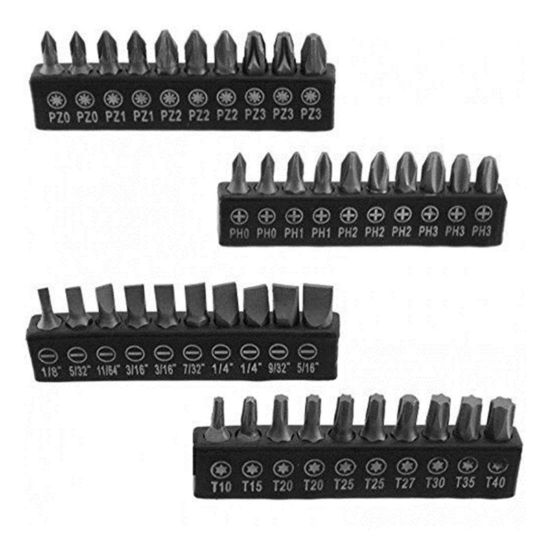 58 шт./компл. Набор отверток щелевой Torx PZ инструмент для ремонта DIY Fix ручной