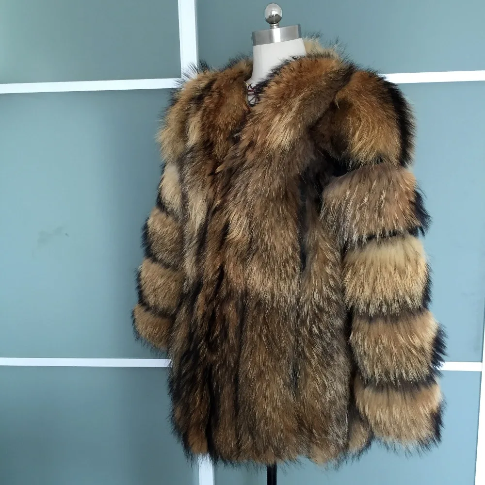 Роскошный вид толстая подошва теплая зимняя шуба из натурального Лисьего меха