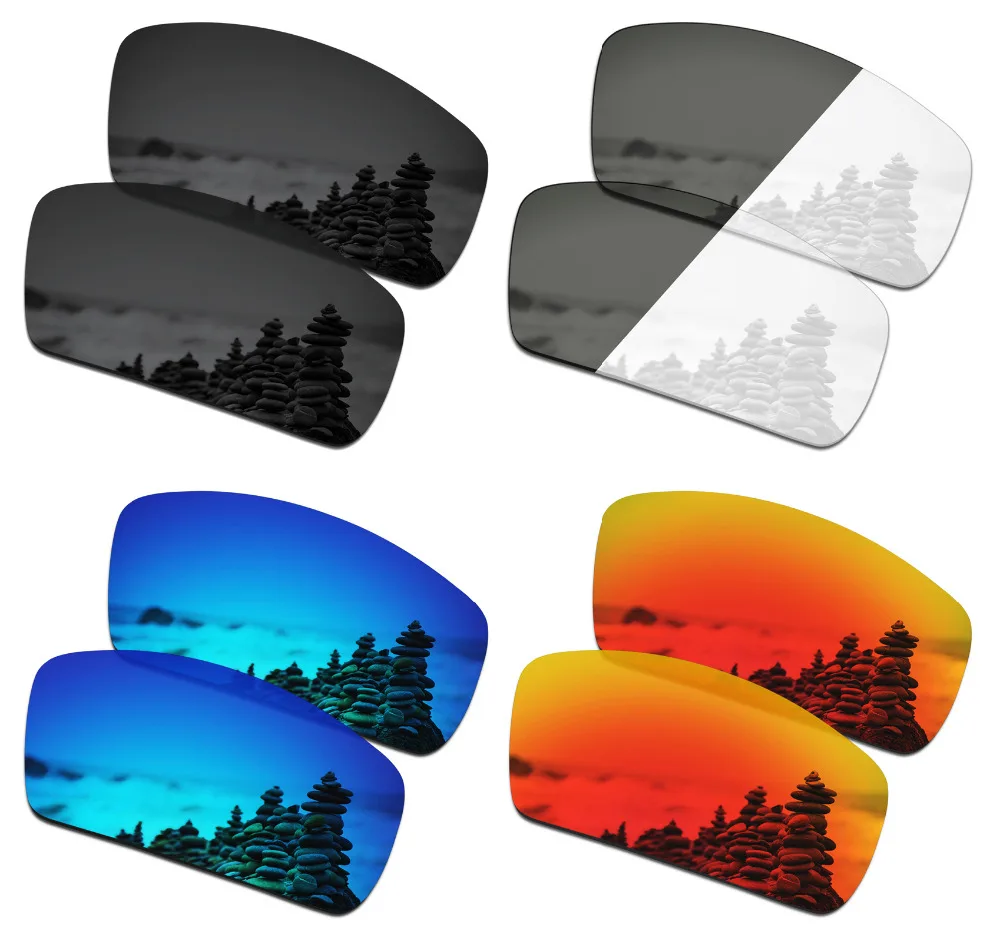 4 пары поляризованных солнцезащитных очков SmartVLT Сменные линзы для Oakley Canteen 2006