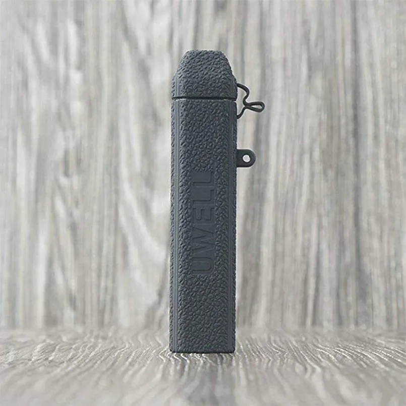 Black 2 шт чехол для Uwell CALIBURN 11W Pod system Противоскользящий защитный силиконовый чехол, резиновый чехол Защитная обертка - Цвет: Black