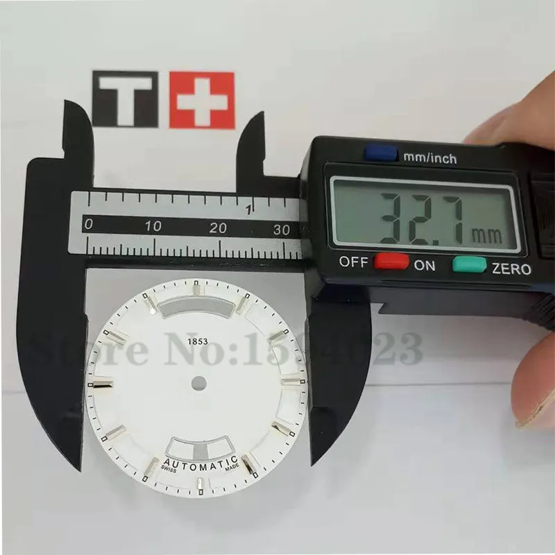 32.7mm watch dial suitable for T035407A male mechanical T035 watch text watch accessories suitable for T035407 repair parts