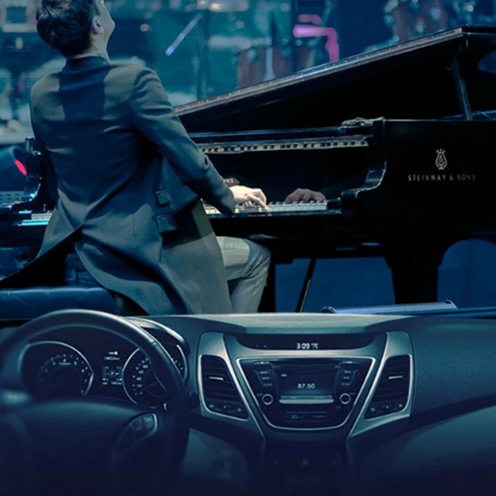 Мини-медиаплеер с гарнитурой Удобный Стерео вращающийся Автомобильный комплект