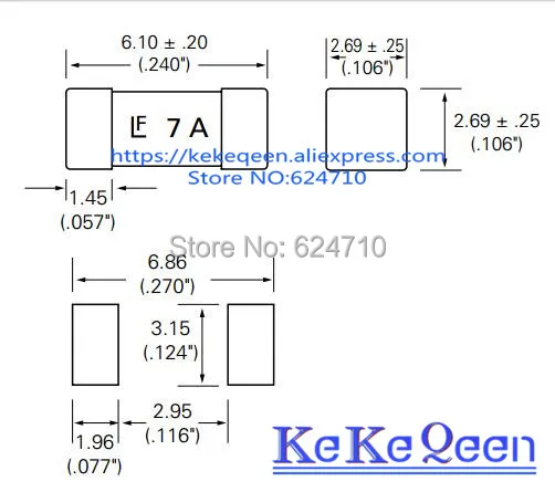 Одноразовые предохранители 50 шт./лот 1808 SMD 62mA 100mA 125mA 160mA 200mA /0.062A 0.1A 0.125A 0.16A 0.2A 125V 250V |
