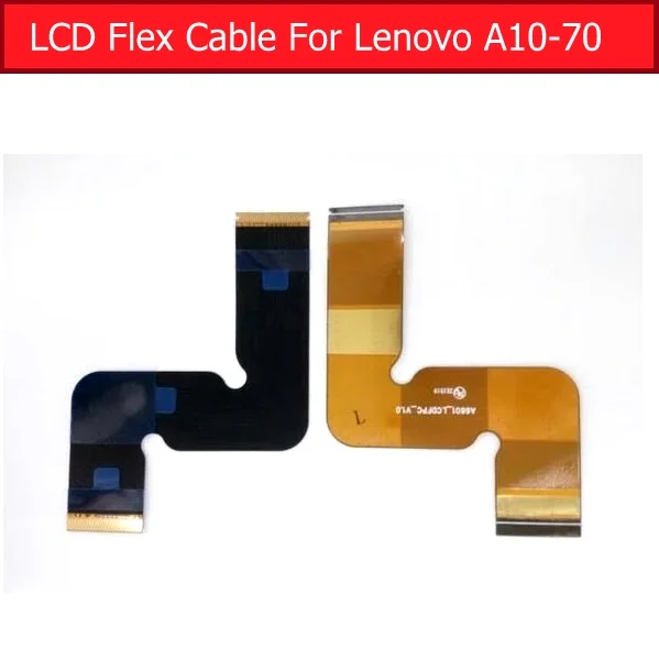 100% Оригинальный ЖК-дисплей Панель гибкий кабель для Lenovo TAB 2 A10-70 A10-60F ЖК-разъем