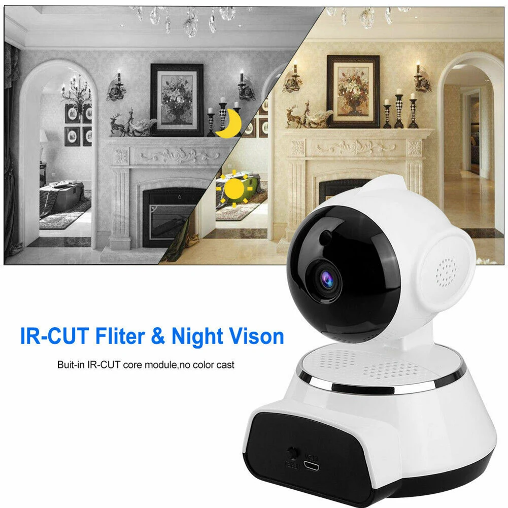 720P Hot-new Mini WiFi Cams Baby Monitor Wireless IP Camera PTZ P2P Surveillance Security Home Video Night Vision V380 | Безопасность и