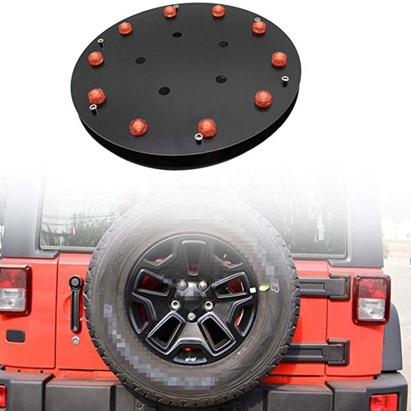 Задний стоп сигнал светильник запасное колесо светодиодная фара дальнего для Jeep