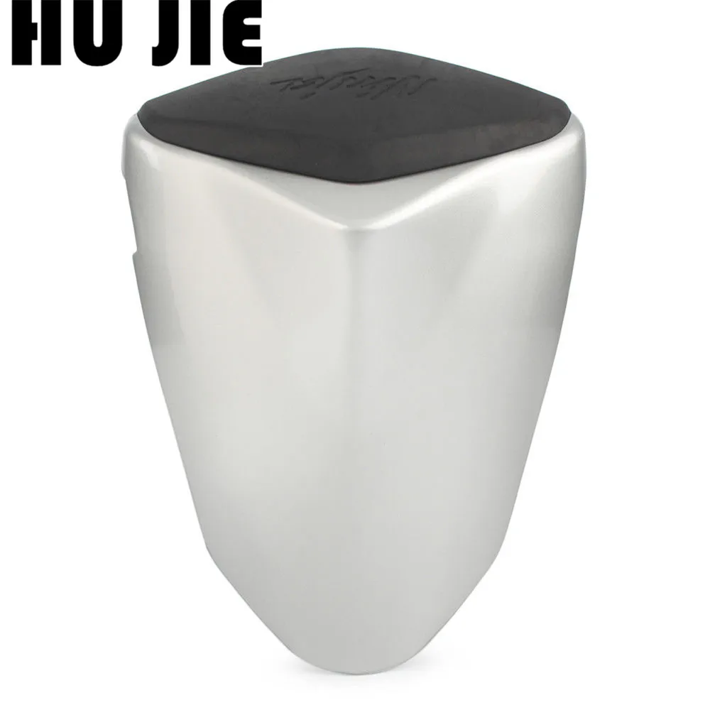 Silver Для Kawasaki Ninja ZX6R 636 2009 2010 2011 2012 213 велосипедная задняя крышка капота соло сиденья хомут задний ZX-6R - Цвет: Silver