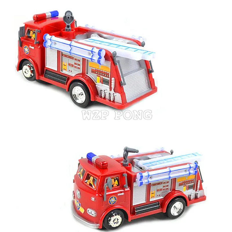 FIREMAN SAM аниме игрушка грузовик реальные детские игрушки с музыкой для мальчика со