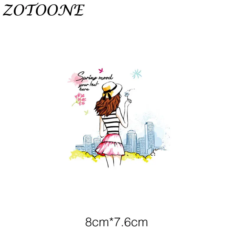 Нашивки ZOTOONE Alien на заказ байкерские модные нашивки с утюгом для девочек одежду