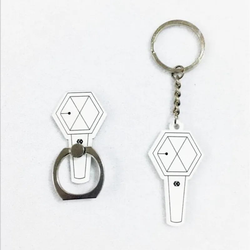 Youpop KPOP EXO альбом EXODUS брелок акриловый мультфильм брелок Pendant брелок Подвеска чехол 360 градусов XSD007