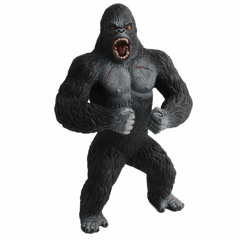 19 см Большой размер King Kong набор игрушек пластиковые игры игрушки парк мира