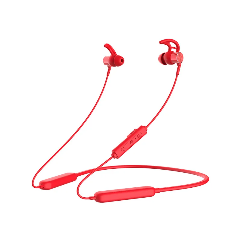 dual battery - red Gorsun E18, наушники с шейным ремешком, Bluetooth, наушники для телефона, Bluetooth 5,0, беспроводные наушники, Бас-гарнитура с микрофоном, fone de ouvido - Цвет: dual battery - red