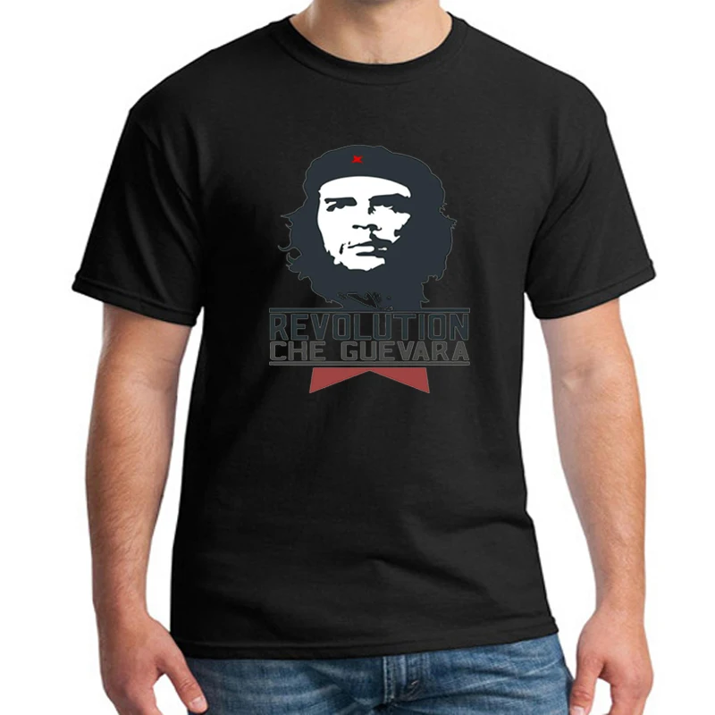 Мужская футболка Che Guevara Hero высокого качества с принтом 100% хлопок футболки