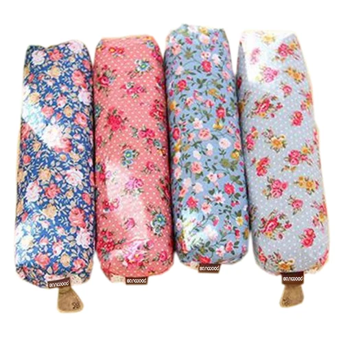 2016 мини цветок цветочные кружева карандаш пенал для ручек чехол косметического