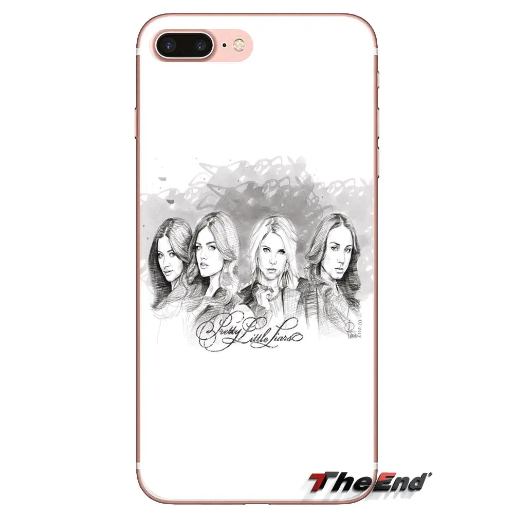PLL Pretty Little Liars art Poster для Xiaomi Redmi 4A S2 Note 3 3S 4 4X 5 Plus 6 7 6A Pro Pocophone F1 TPU Прозрачный