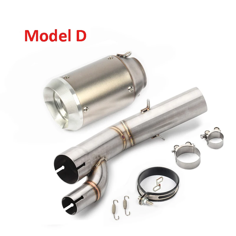 Слип он S1000RR выхлопная система мотоцикла наконечник Baffler труба Escape средняя