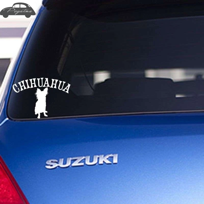 Car Pet Shop Стикеры наклейка с собакой Чихуахуа Плакаты виниловые наклейки на стены