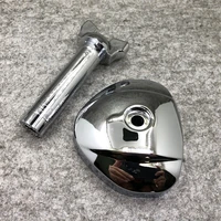 2pc motorcycle refit accessories fuel tank switch handle chrome carburetor cover cap for honda steed 400600 vlx 400600
