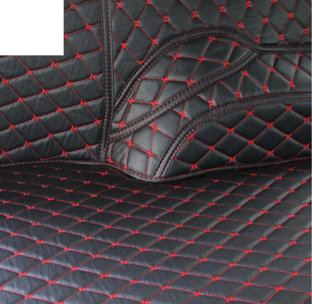 

fiber leather car trunk mat cargo mat for toyota rav4 2013 2014 2015 xa40 car accessories