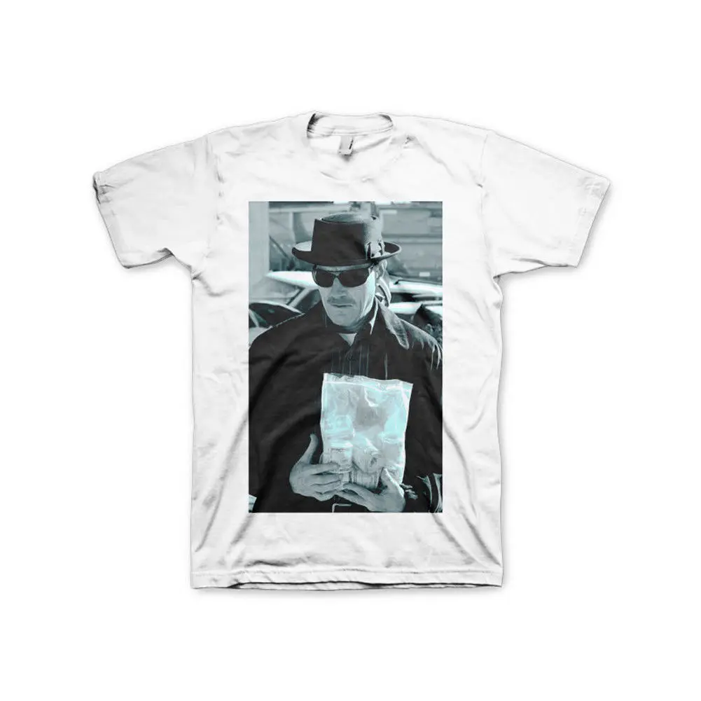 

Print Men T Shirt Summer Breaking Bad Heisenberg Money Bag Men's T-Shirt