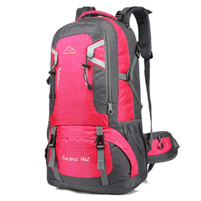 pink 60L Litthing 60L/40L мужской рюкзак, рюкзак с подзарядкой через usb, школьный рюкзак для подростков, рюкзаки для путешествий, женские рюкзаки, сумка для улицы - Цвет: pink 60L
