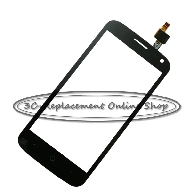 Черный/белый сенсорный экран для ZTE Blade Q Lux 3G 4G 4 5 дюйма переднее стекло дигитайзер